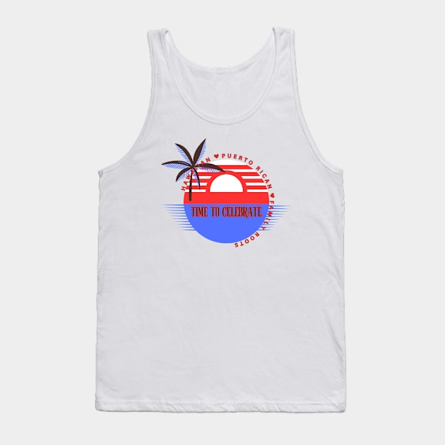 Hawaiin Puerto Rican Family Roots Tank Top by PositiveInfluencerJ9